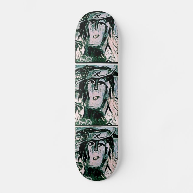 RAIDER FAN SKATEBOARD (Front)