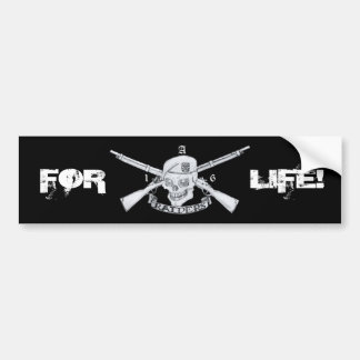 raiders, FOR, LIFE! Bumper Sticker