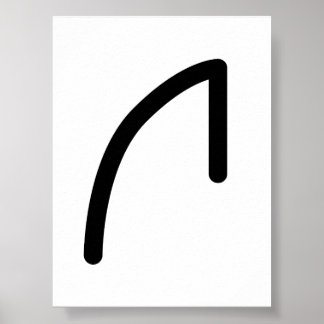 RAIDHO Nordic Rune (Journey, Rhythm) | Elder Futha Poster