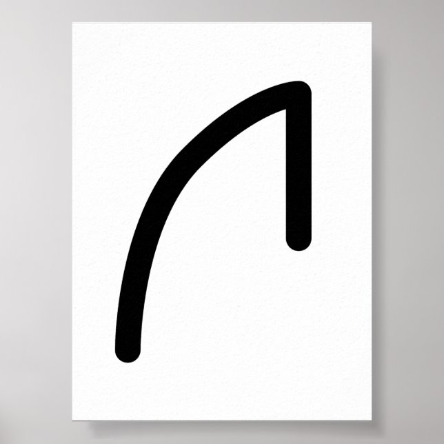 RAIDHO Nordic Rune (Journey, Rhythm) | Elder Futha Poster (Front)
