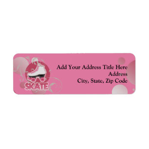 Raie de rouleau rose de remous de bulle, patinant