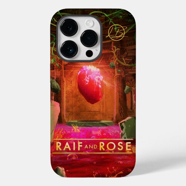 Raif and Rose Death Letter iPhone 14 Pro Case MagS (Back)