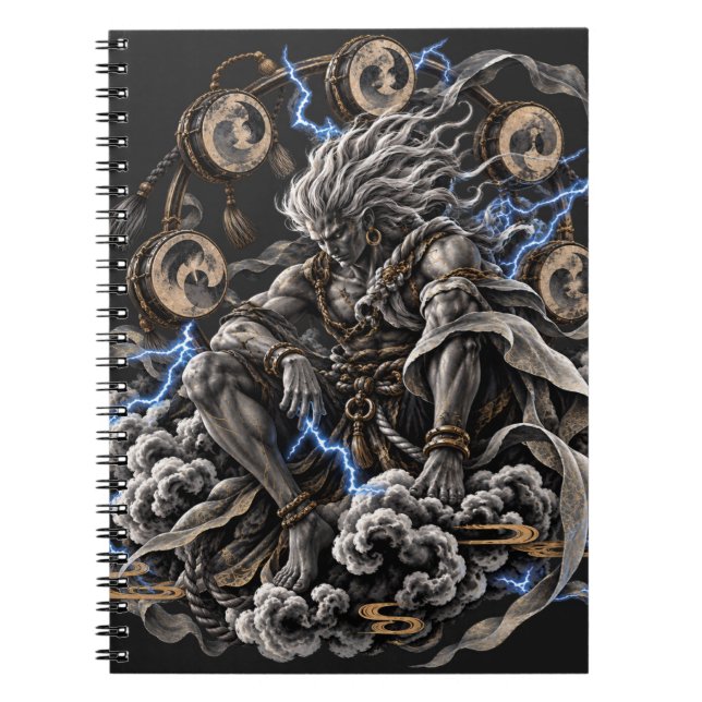 Raijin Bleu Notebook (Front)