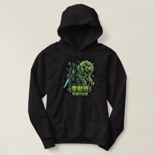 Raiju Lightning Wolf Samurai Hoodie