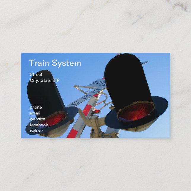 Rail Cro Business Card (Front)
