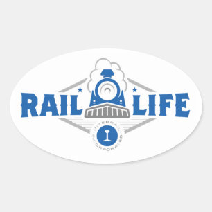 Rail Life ™ Sticker - Oval
