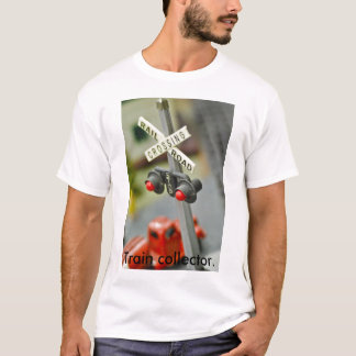 Rail Road Crossing, Train collector. T-Shirt