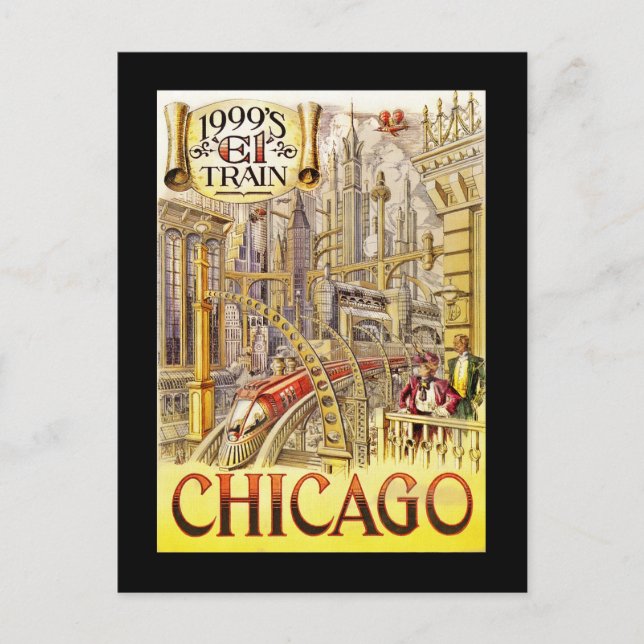 Rail Train of the Future Postcard (Front)