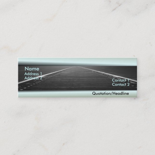 Railroad Business Card (Front)