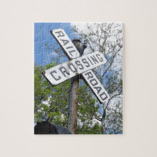 Railroad Crossing Jigsaw Puzzle