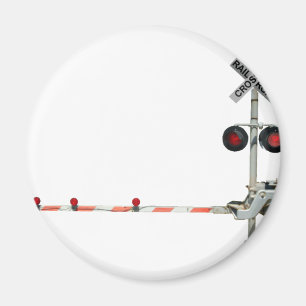 Railroad Crossing Magnet