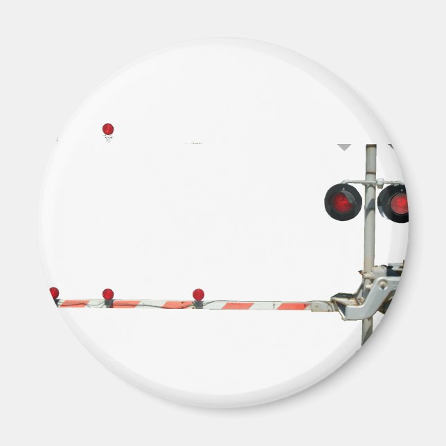 Railroad Crossing Magnet (Front)