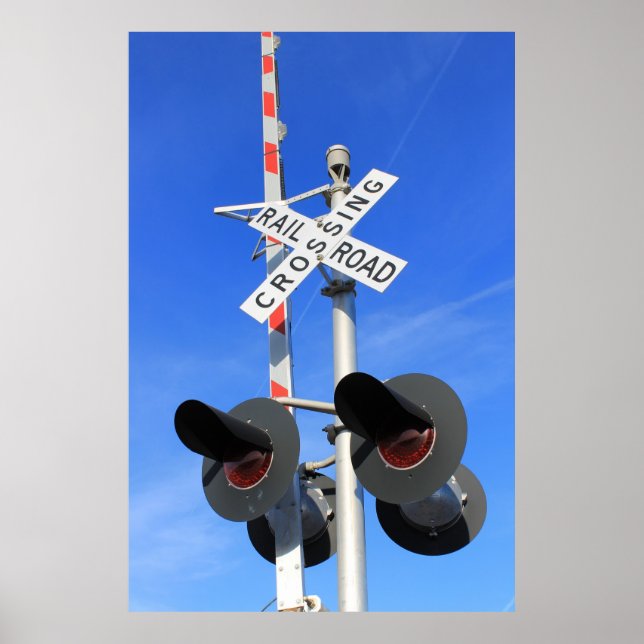 Railroad Crossing Poster (Front)