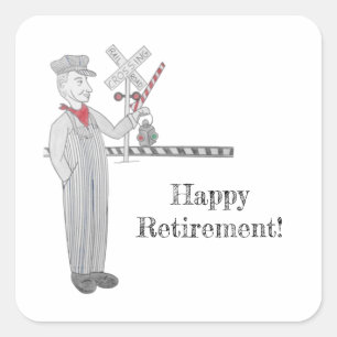 Railroad Crossing Retirement Stickers