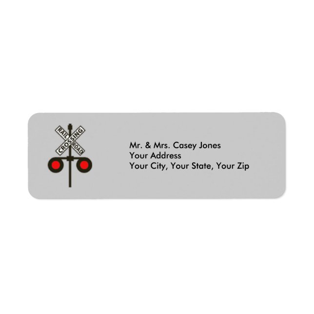Railroad Crossing Sign (Front)