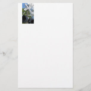 Railroad Crossing Stationery