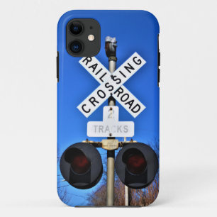 Railroad Crossing With Mechanical Bell iPhone 11 Case