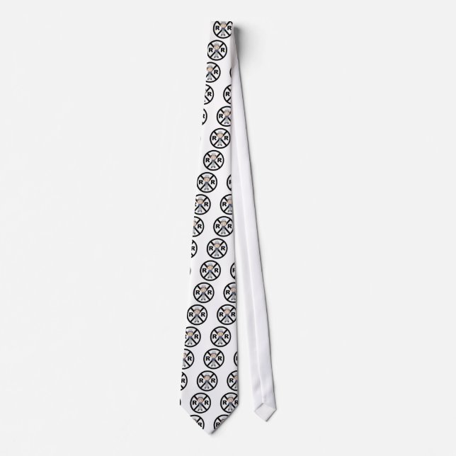 Railroad Engineer-Boy T-shirts and Gifts Tie (Front)