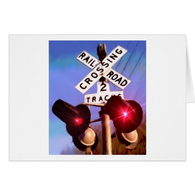 Railroad Grade Crossing (Front Horizontal)