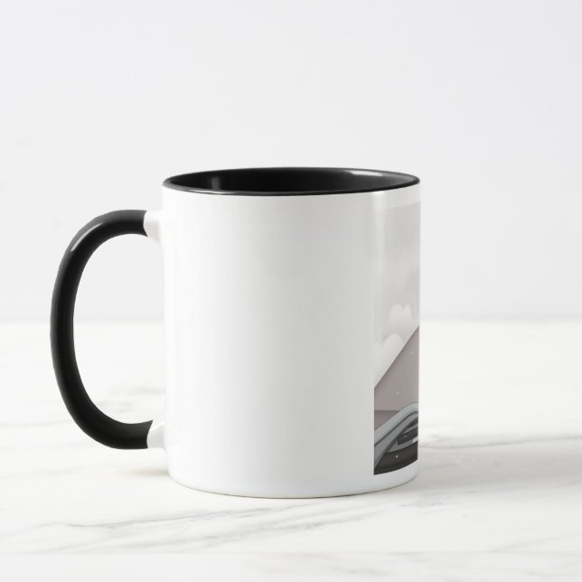Railroad Mug (Left)
