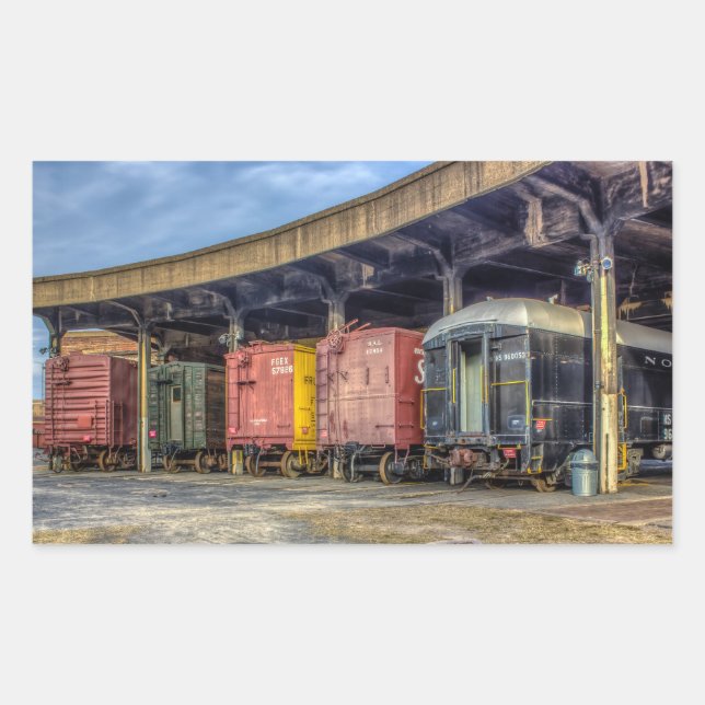 Railroad Museum Sticker (Front)