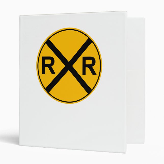 Railroad Sign Binder (Front/Inside)