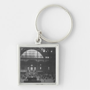 Railroad Station Keychain