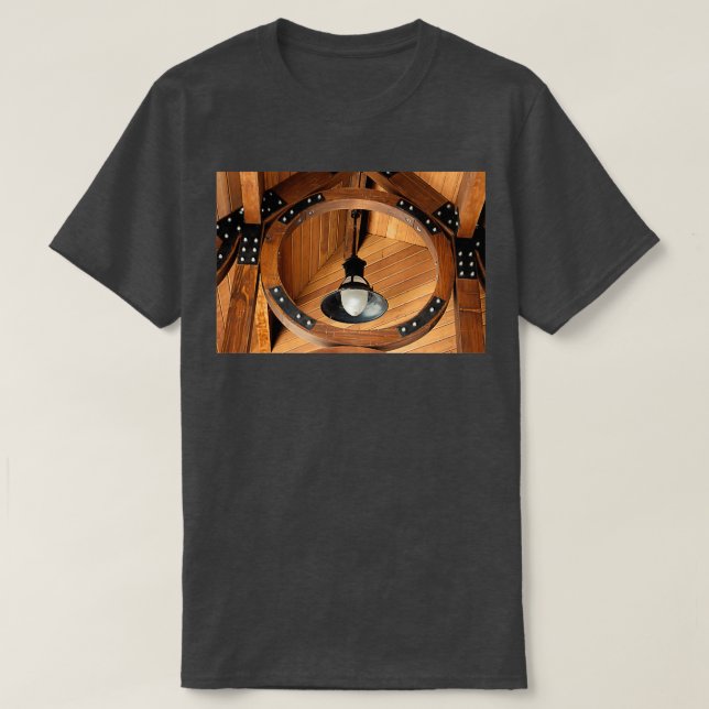 Railroad Station Lighting T-Shirt (Design Front)