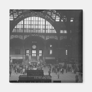 Railroad Station Magnet