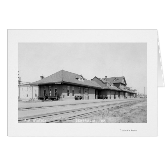 Railroad Station View (Front Horizontal)