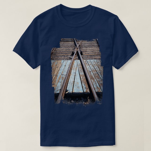 Railroad Switch T-Shirt (Design Front)