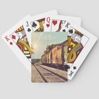 Railroad Themed Playing Cards