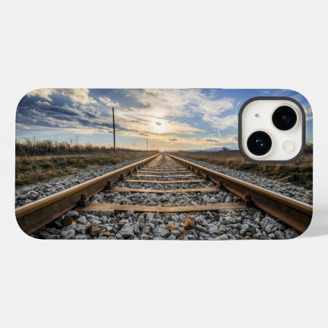 Railroad Tracks Case-Mate iPhone Case (Back (Horizontal))