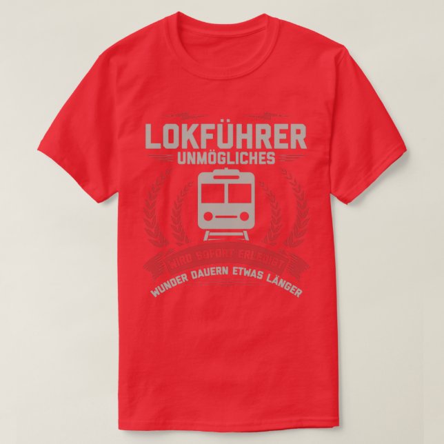 Railroad Train Drivers Gift 3 T-Shirt (Design Front)