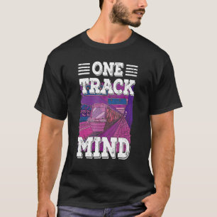 Railroad Train - One Track Mind T-Shirt