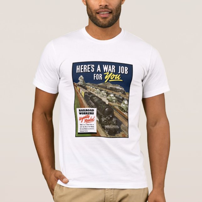 Railroad Workers Urgently Needed T-Shirt (Front)