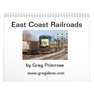 Railroads of the East Coast V1 Calendar
