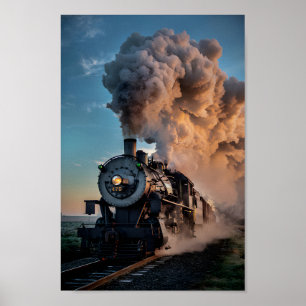 Rails of Reminiscence: Vintage Train Poster