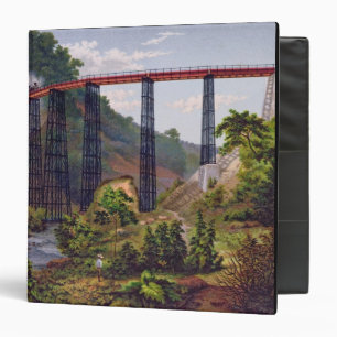 Railway Bridge at Metlac, from 'Album of the Mexic Binder