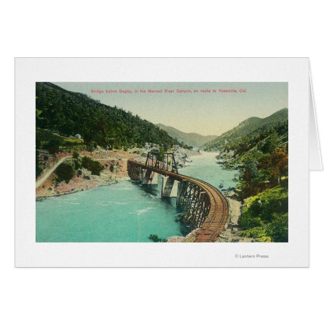 Railway Bridge over Merced River (Front Horizontal)