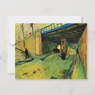 Railway Bridge over Montmajour by Vincent van Gogh