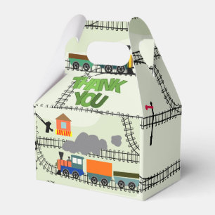 Railway Kids Trains & Tracks  Favour Boxes