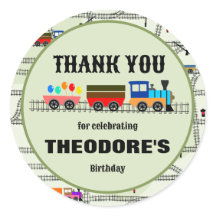 Railway Kids Trains & Tracks Sticker