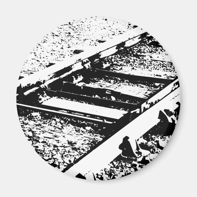 Railway Lines Magnet (Front)