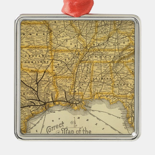 Railway, steamship lines Southern Pacific Company Metal Ornament (Front)