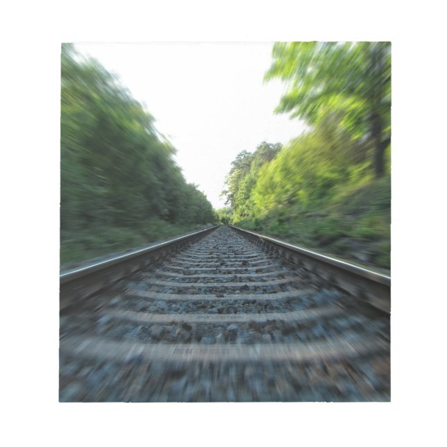 Railway Tracks Notepad (Front)