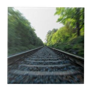 Railway Tracks Tile