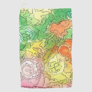 Raimnbow Maze Golf Towel