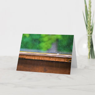Rain, card