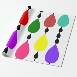 Rain Chains Wrapping Paper
